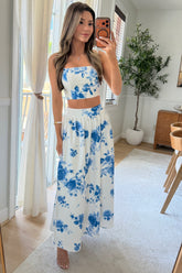 Camille Floral Skirt set