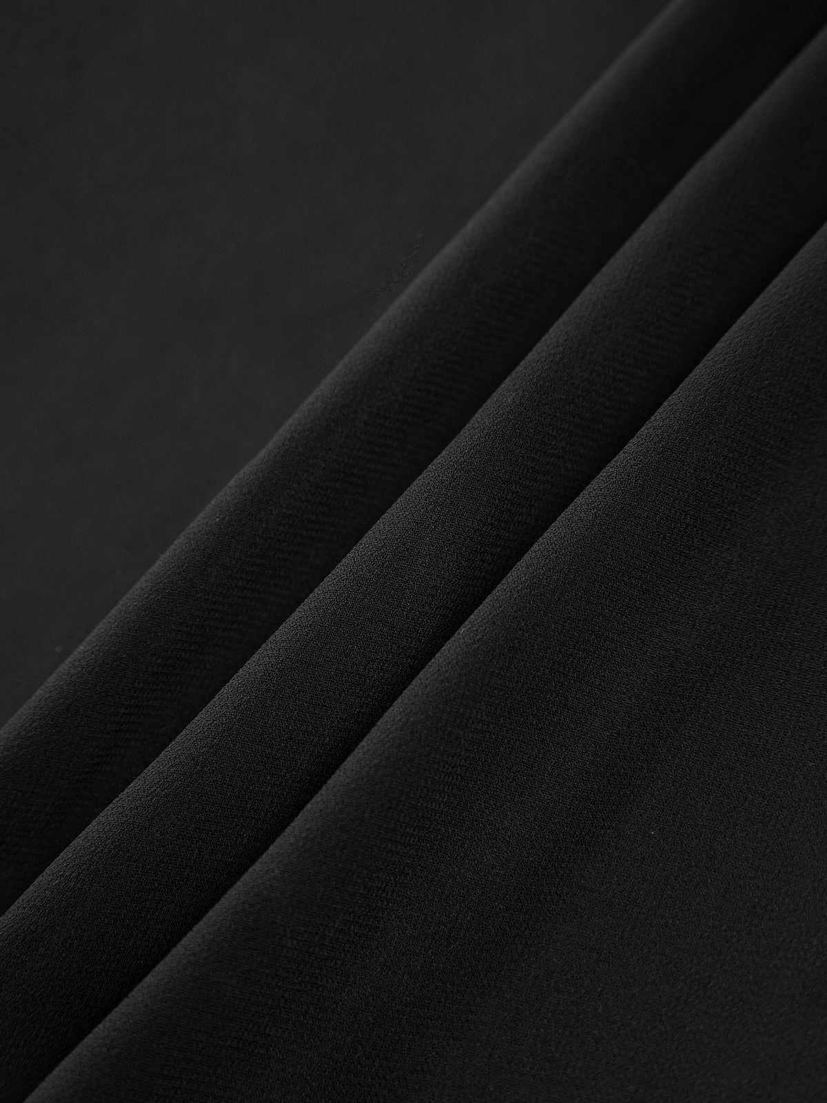 Semi-Sheer Ladder Ruffle Zippered Long Dress