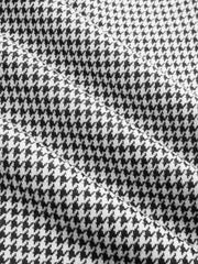 Contrast Trim Houndstooth Cami Jumpsuit