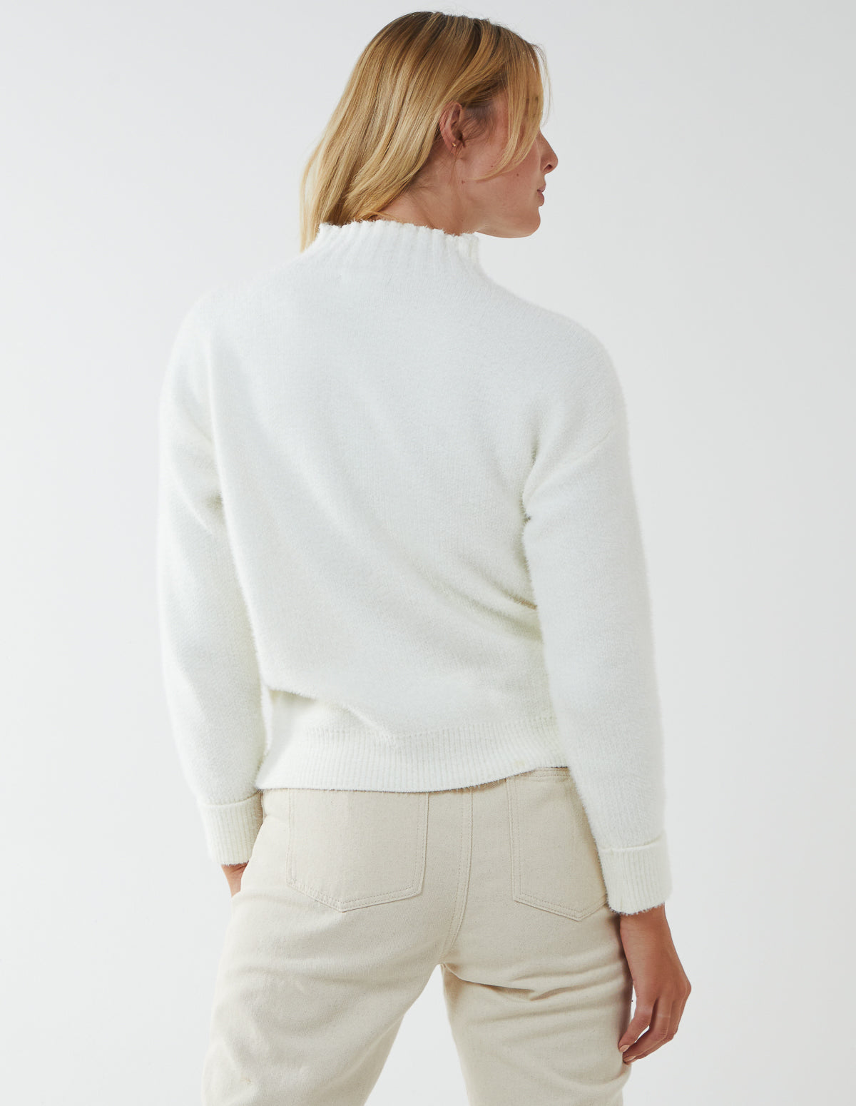 Oversized Roll Neck Jumper