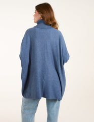 Roll Neck Pocket Jumper