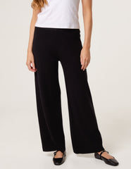 Knitted Wide Leg Trousers
