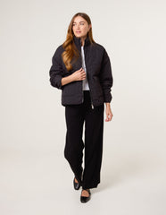 Knitted Wide Leg Trousers