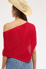 Rachel Knit poncho