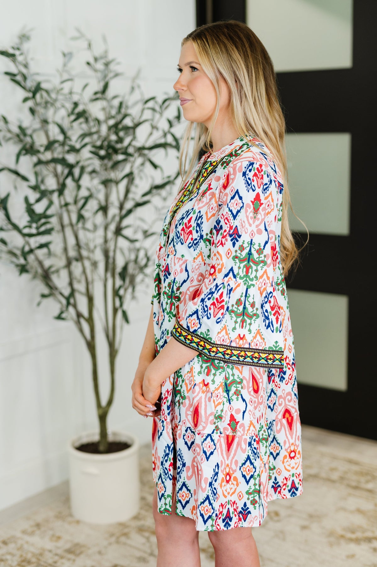 Depend on Me Boho Tiered Dress