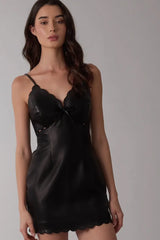 Lexi Leather dress