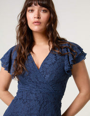 Lace Angel Sleeve Dress