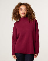 Button Shoulder Jumper