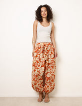 Floral Balloon Pants