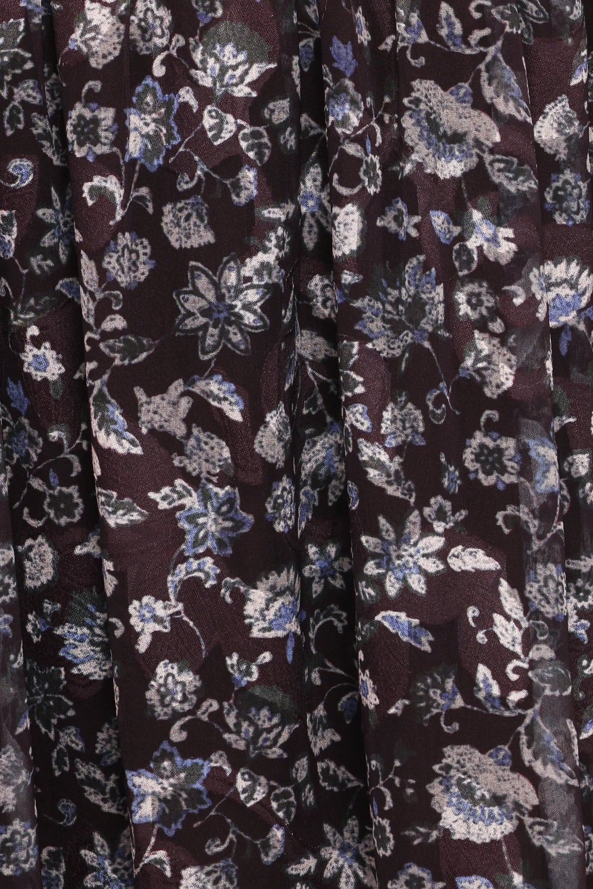 Myles Maxi Dress - Brown/Blue Floral