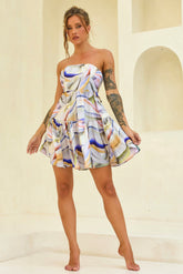 Honey Bubble Mini Dress - Multi