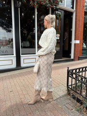 Marin Cream Chunky Knit Cardigan