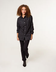 Long Sleeved Denim Shirt