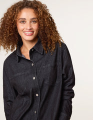 Long Sleeved Denim Shirt