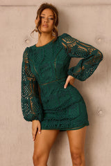 Take Me To The Tropics Dress - Forest Green