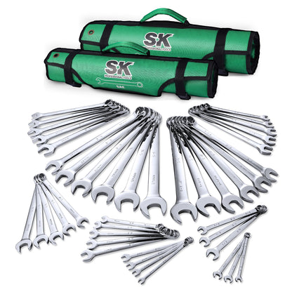 SK Combination Wrench Set,SAE & Metric