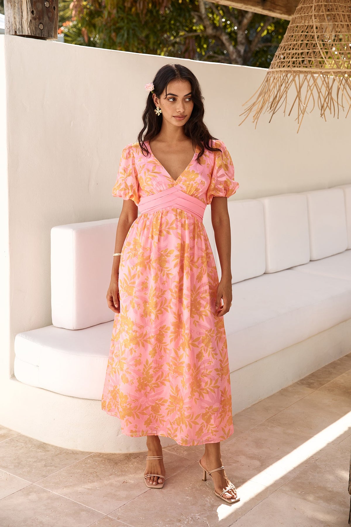 Best Wishes Maxi Dress Pink