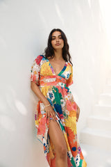 Garden Wedding Maxi Dress Multi