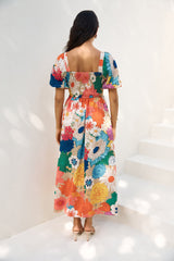 Garden Wedding Maxi Dress Multi