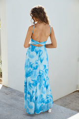 Mi Bonita Maxi Dress Blue