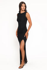 London Maxi Dress - Black