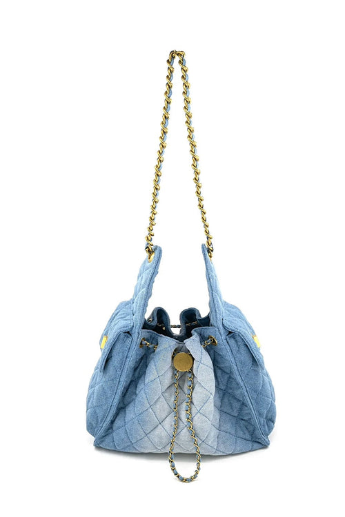 Denim Quilted Purse ( Limited stock )