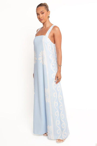 Valeria Maxi Dress - Blue
