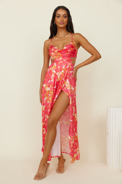 Atelier Of Love Maxi Dress Red