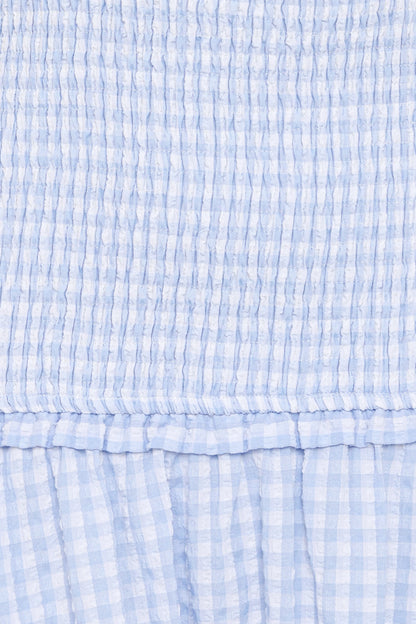 Parkway Maxi Dress - Blue Gingham