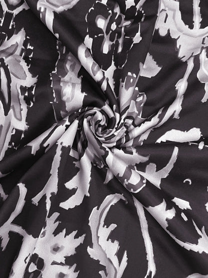 Printed Sleeveless Midi Dress
