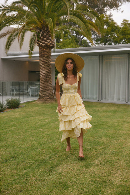 Dalia Maxi Dress Yellow