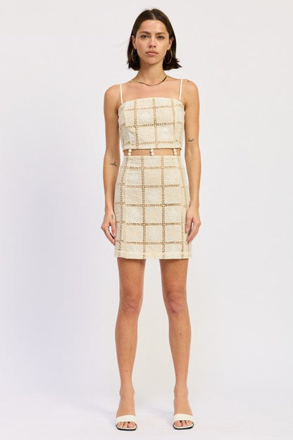 Elisa Eyelet dress - restock