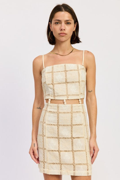 Elisa Eyelet dress - restock
