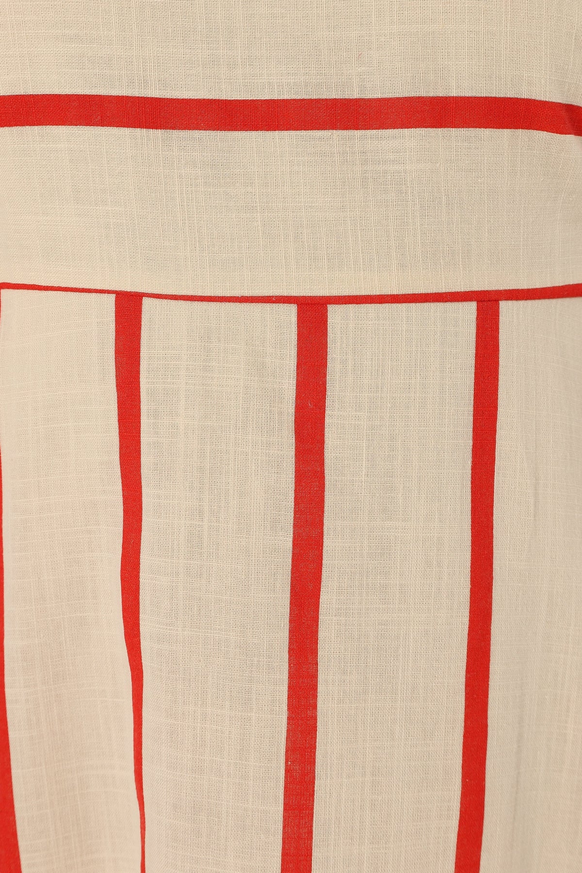Brea Maxi Dress - Cream Stripe