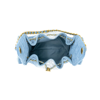Denim Quilted Purse ( Limited stock )