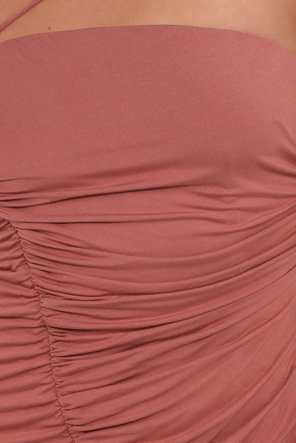 Avaline Maxi Dress - Terracotta