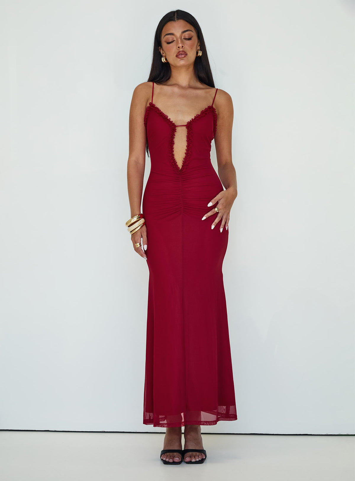 Capisce Maxi Dress Red