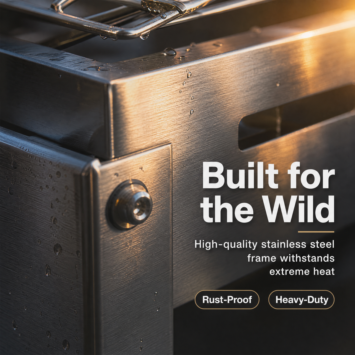 F1 Adjustable Charcoal Rotating Grill