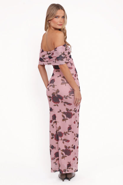 Indya Maxi Dress - Pink Floral