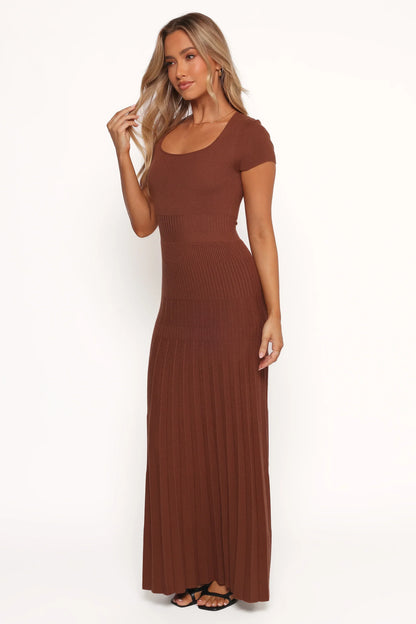 Freeman Maxi Dress - Brown