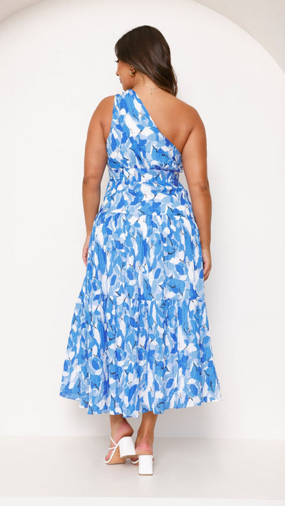 Jayma Maxi Dress - Blue Floral