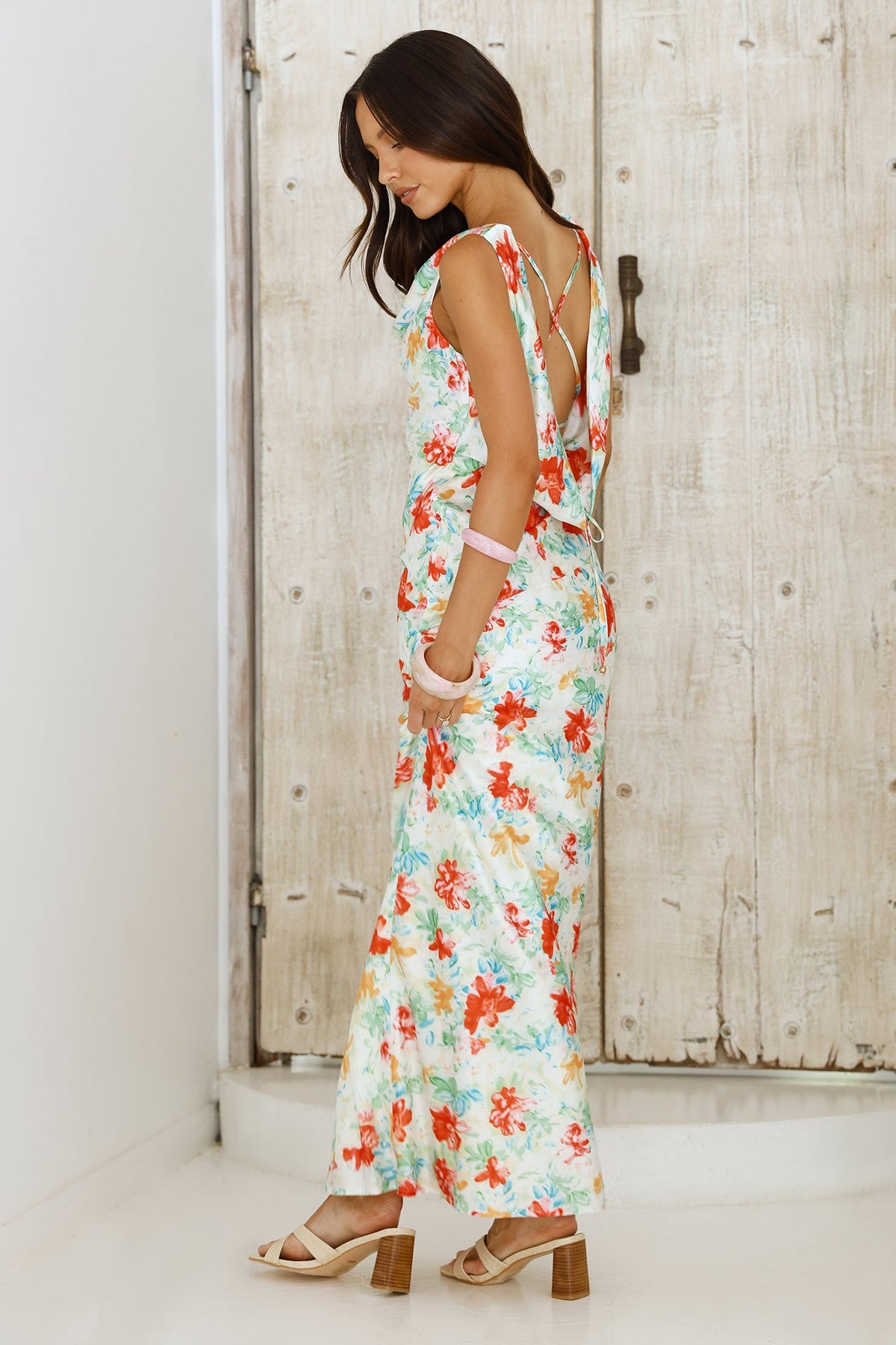 Coastal Maxi Dress Print