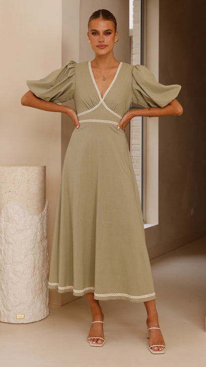 Nakisha Maxi Dress - Sage