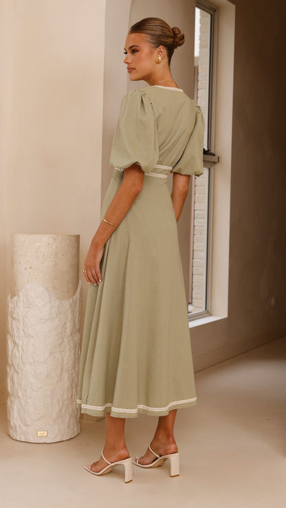 Nakisha Maxi Dress - Sage