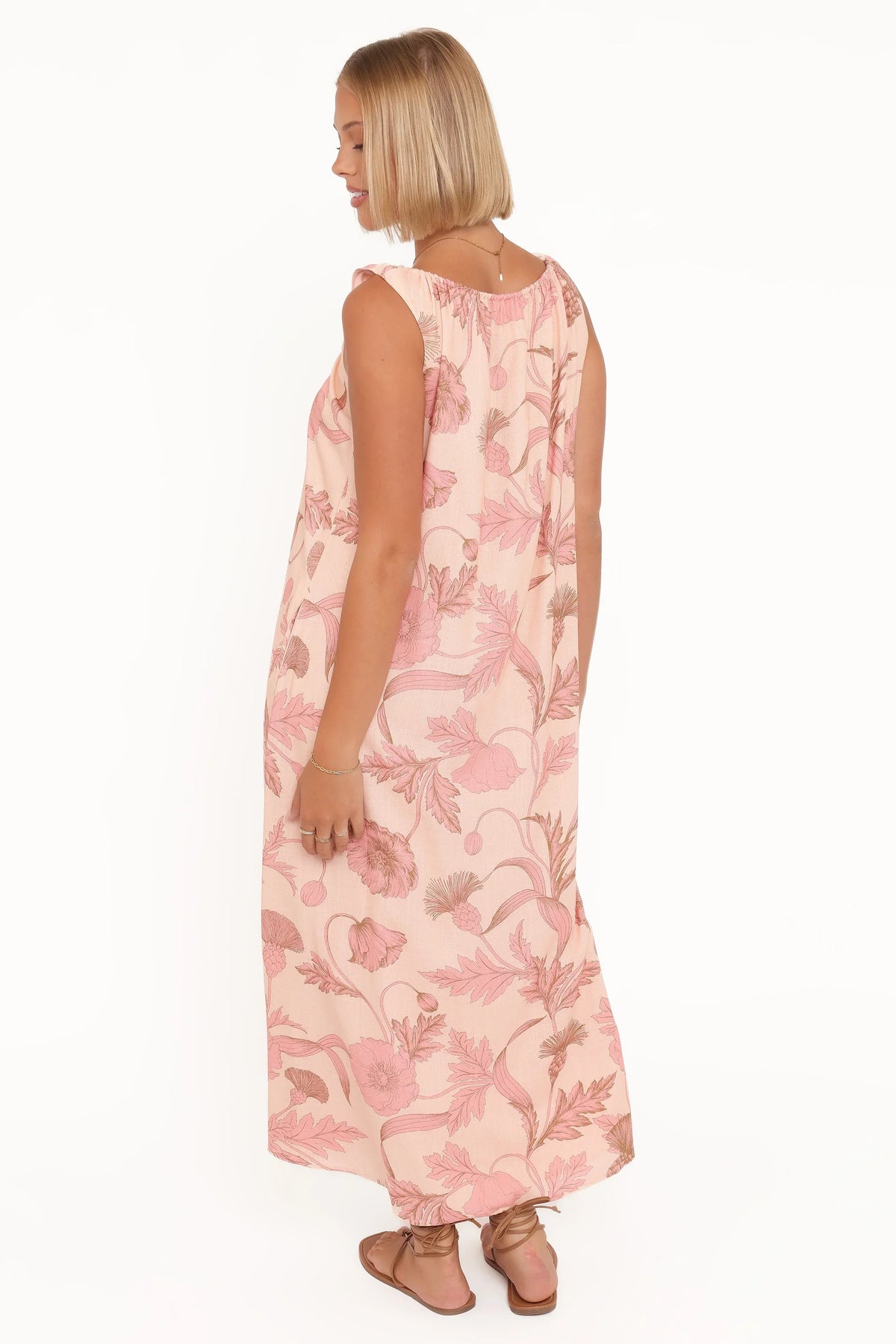 Bowman Maxi Dress - Pink Floral