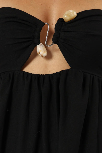 Tanala Maxi Dress - Black