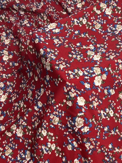 Full Size Slit Off-Shoulder Floral Midi Dress Plus Size