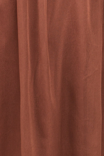 Neveah Long Sleeve Maxi Dress - Chocolate