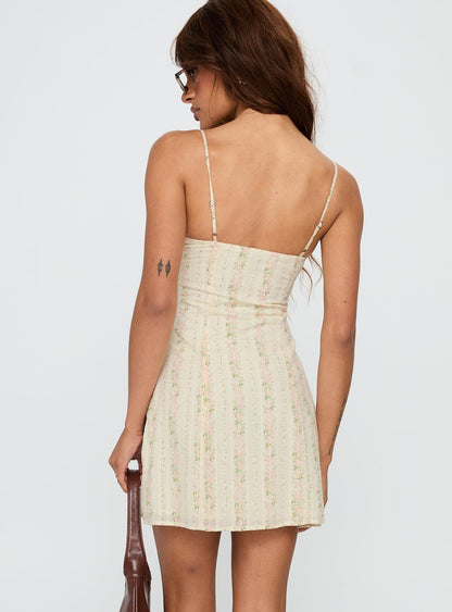 Peppie Mini Dress Multi Floral