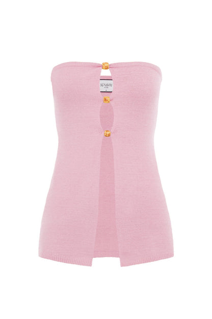 Nellie strapless top